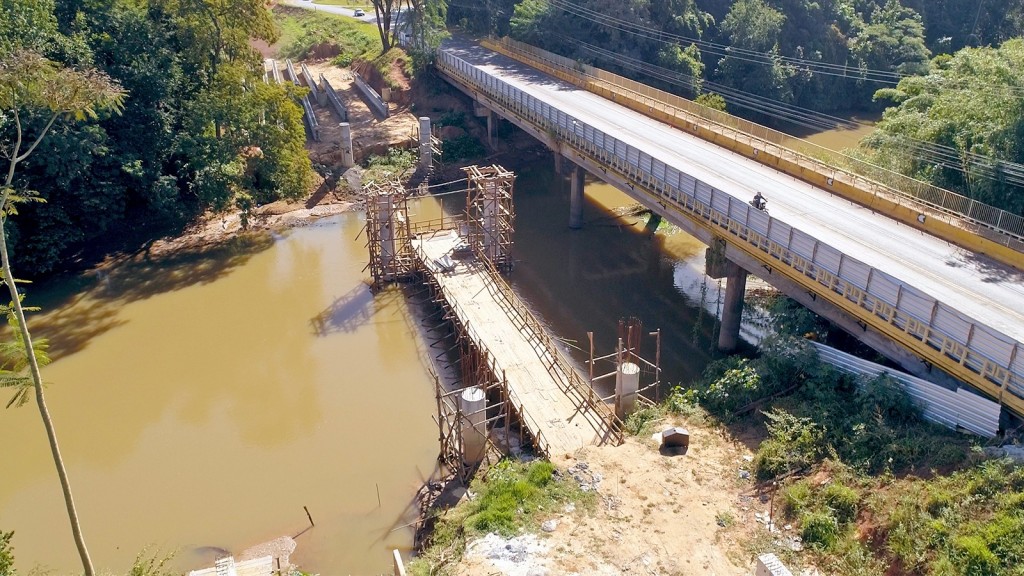 CONSTRUÇÃO DAS PONTES DAS AVENIDAS BRASIL E DOS TRABALHADORES ENTRA EM NOVA ETAPA