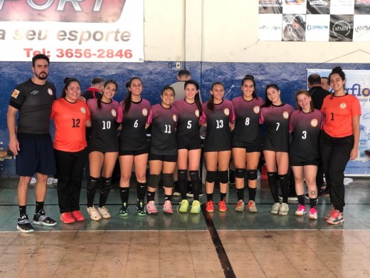 HANDEBOL SUB21 FEMININO É PRATA NOS REGIONAIS