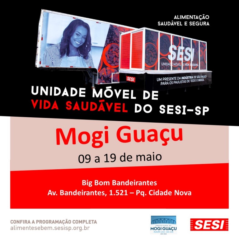 Unidade Móvel de Vida Saudável do SESI-SP