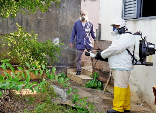 Nebulização em Mogi Guaçu